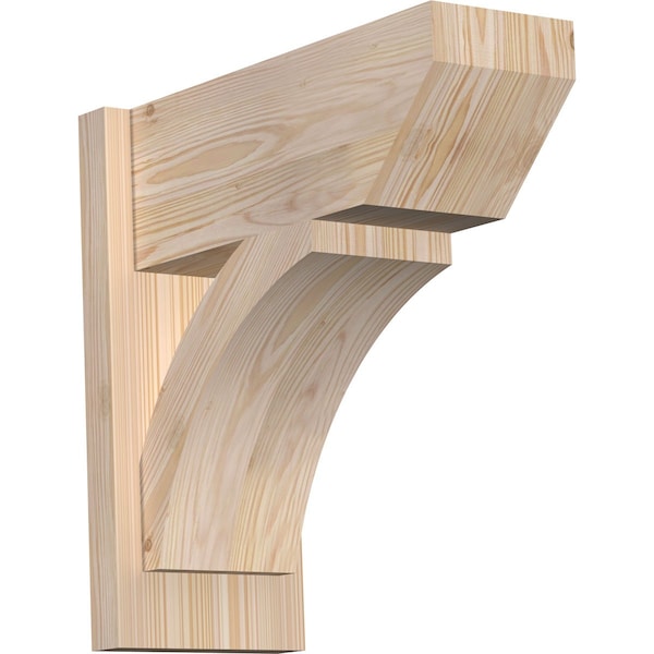 Ekena Millwork Thorton Slat Smooth Outlooker, Douglas Fir, 7 1/2"W x 18"D x 18"H OUT08X18X18THR06SDF - main